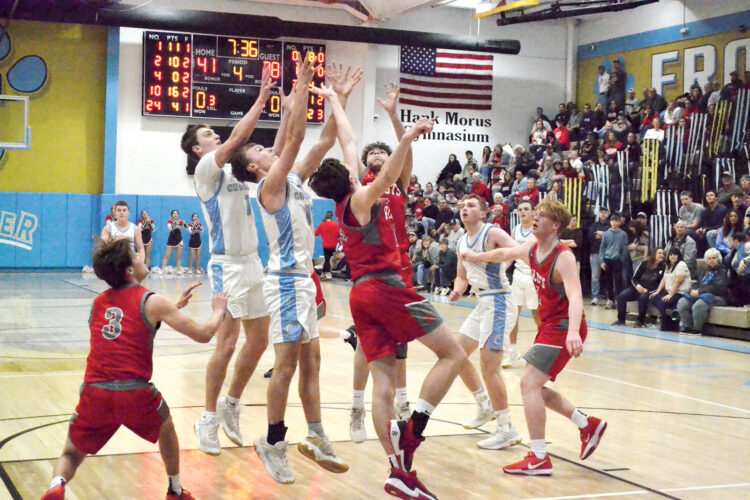 Frontier floods River for senior night victory